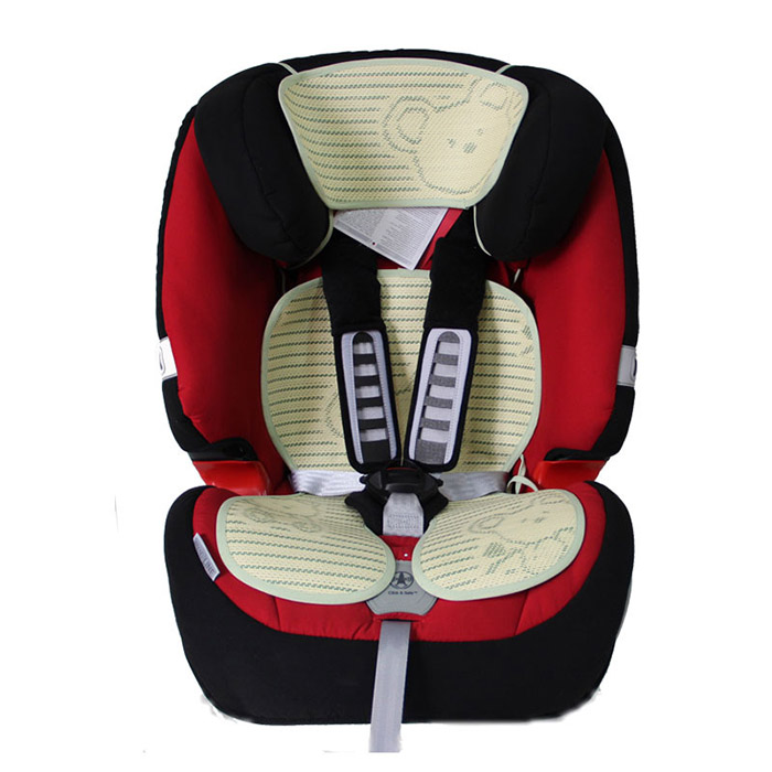 高档婴幼儿童安全座椅凉席垫 草本竹炭网布凉席 推车席子 通用型