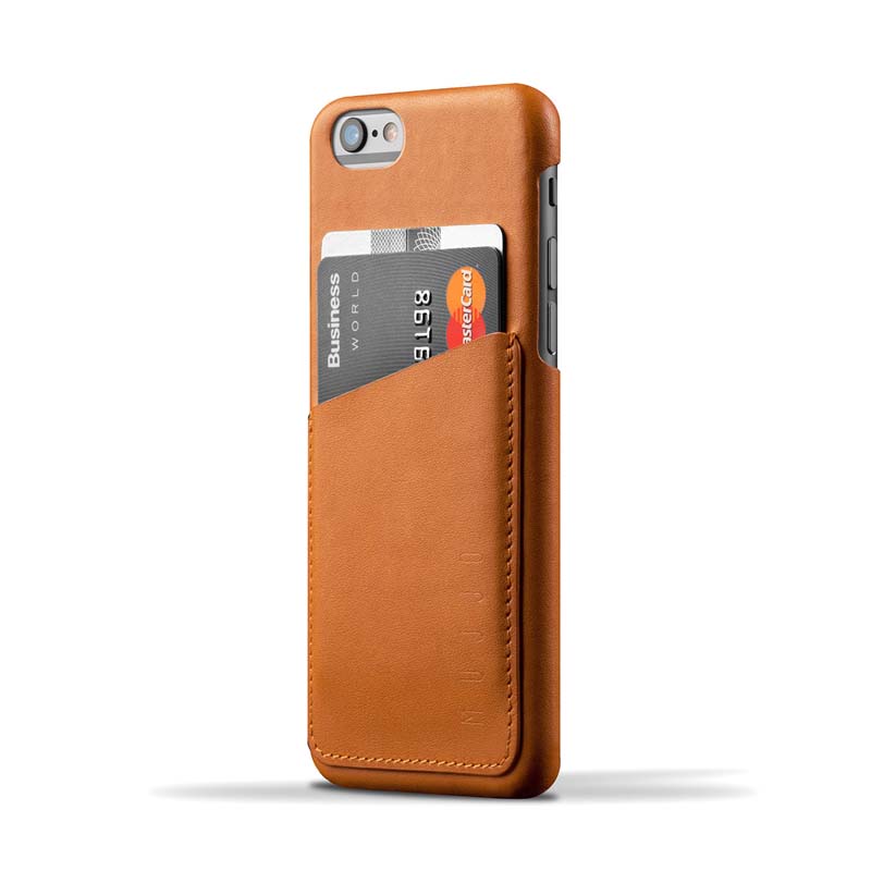 现货！荷兰品牌Mujjo Iphone 6真皮手机壳 手机钱包 插卡送集线器
