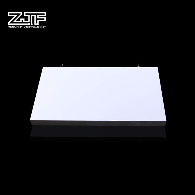 众匠坊ZJF 服装架 白色长方形层板托架 可拆卸货架小配件D2-C0113