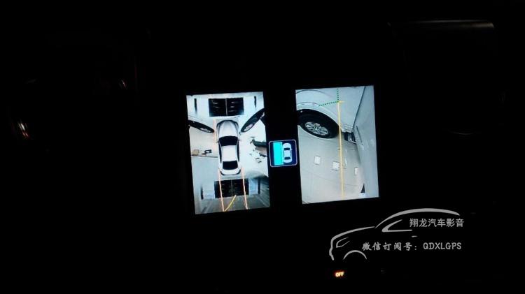 2014福特猛禽升级360度环视泊车倒车车影像全景，仪表汉化改中文