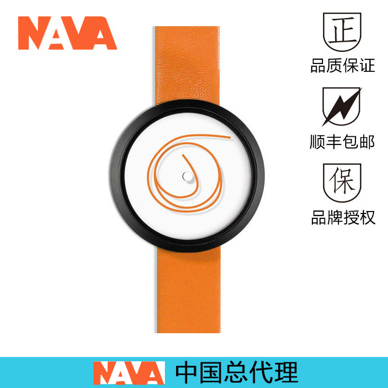意大利Nava真皮腕表超现代个性概念时尚创意女士手表-36mm