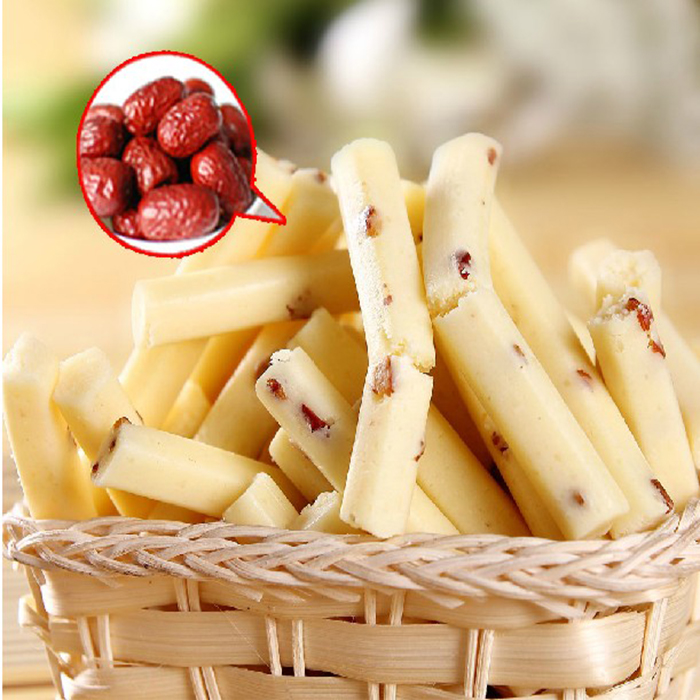 奶酪 内蒙古特产 草原情红枣酸奶酪条奶干150克 奶酪零食小吃美食