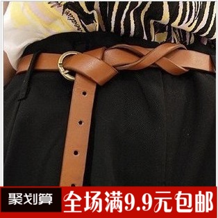韩版时尚百搭休闲针扣女士腰带 装饰个性可爱裤腰带 细皮带 批发