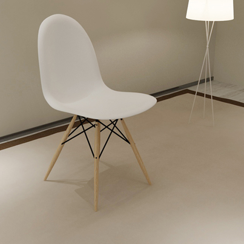 时尚现代简约白色高档餐厅椅子餐椅大师设计餐椅