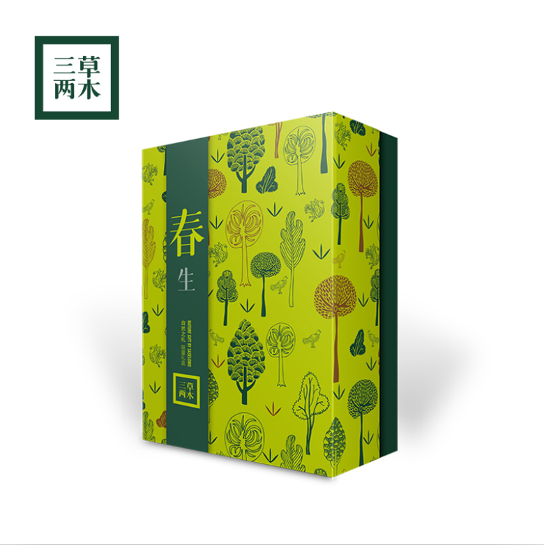 三草两木自然之礼限量版套盒(美白 保湿 2种规格)