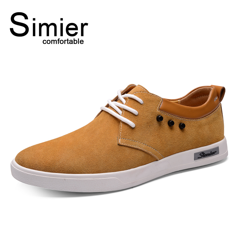 simier斯米尔春夏季新款男士流行韩版系带休闲男鞋皮鞋板鞋6635