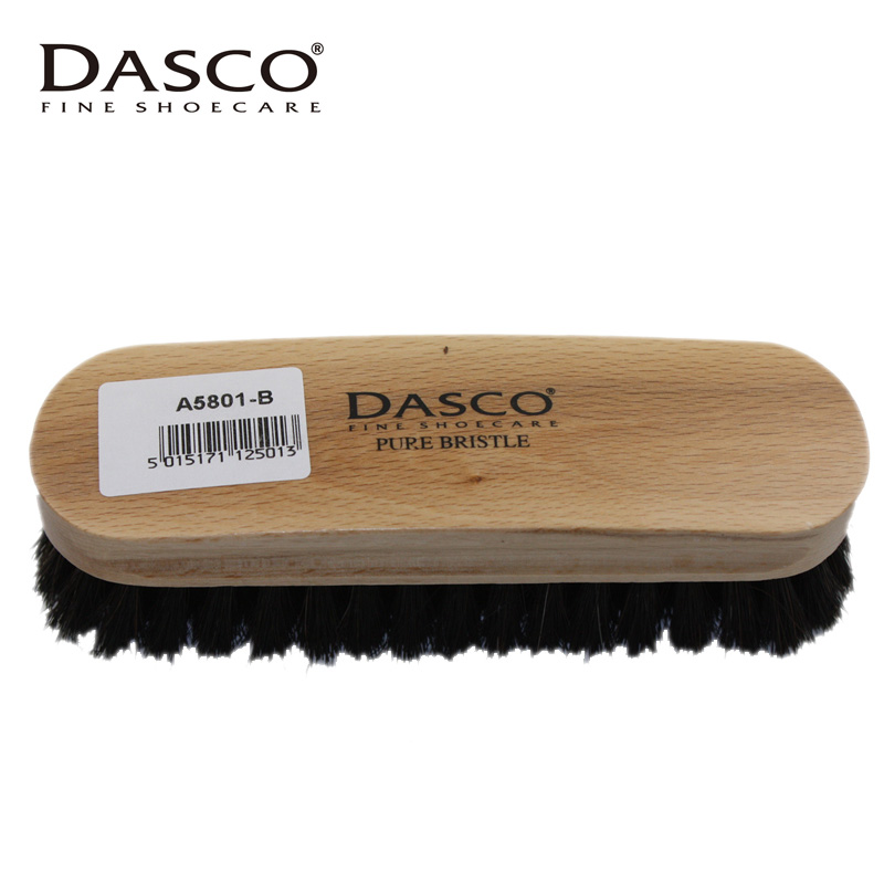 英国DASCO进口高级猪毛刷皮鞋清洁去污上油刷子擦鞋工具鞋刷鞋擦