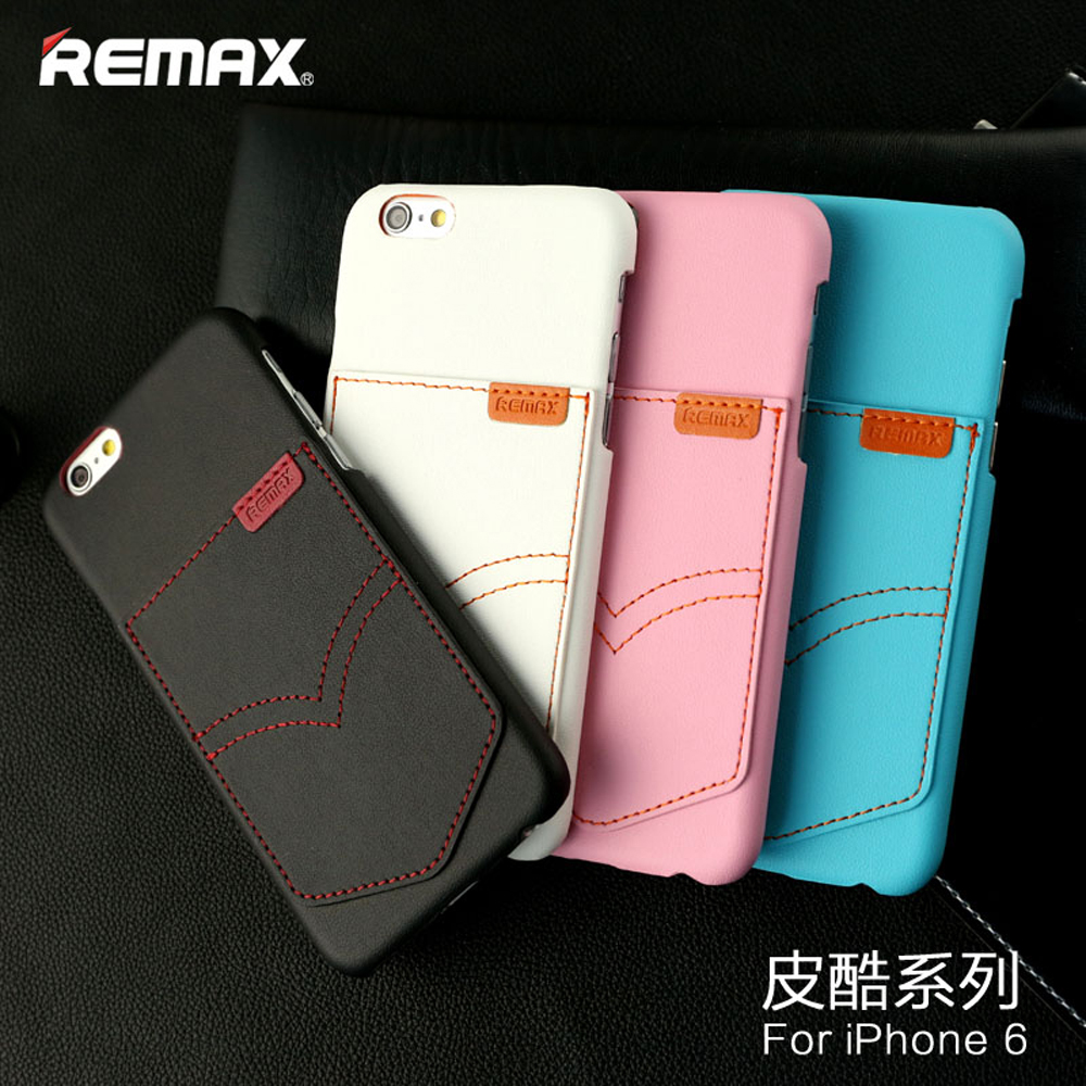 remax 皮酷苹果6手机壳 iPhone6 手机套 超薄彩色皮套保护壳