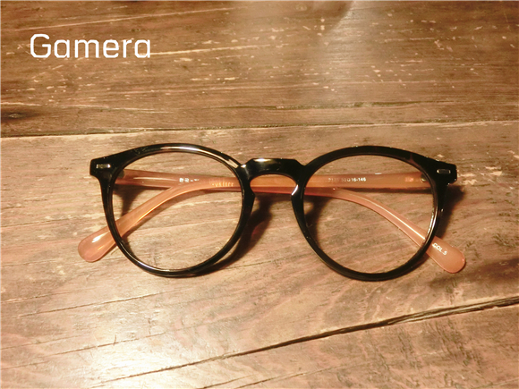 Gamera独家定制韩国进口全框眼镜通透镜腿文艺学院范男女款配镜片
