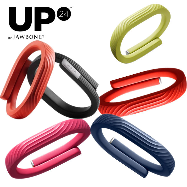 卓棒Jawbone UP24 三代智能手环 蓝牙4.0运动腕带运动睡眠计步器