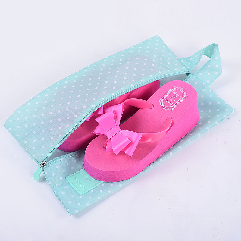 韩国旅行防水鞋袋鞋盒 旅游防尘便携鞋子收纳袋整理袋 衣物洗漱包