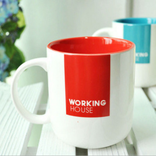 zakka陶瓷杯 早餐杯咖啡杯牛奶杯茶杯办公室用创意小清新陶瓷杯