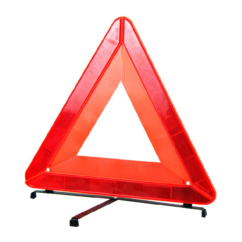 酷跑族国标大红盒汽车大三角反光警示牌道路故障警示架R27包邮
