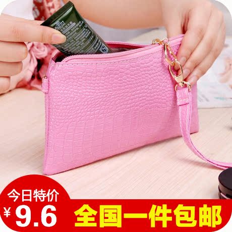 2905女包2015春款韩版潮新款鳄鱼纹小包迷你包包手机零钱包手拿包