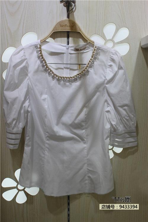 2015雅奴天使专柜正品秋装衬衫CA52005 原价 189