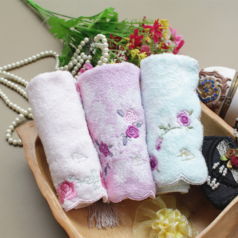 特价日本千代和风樱花盛开 纯棉小毛巾 无捻纱手帕类毛巾樱花之美