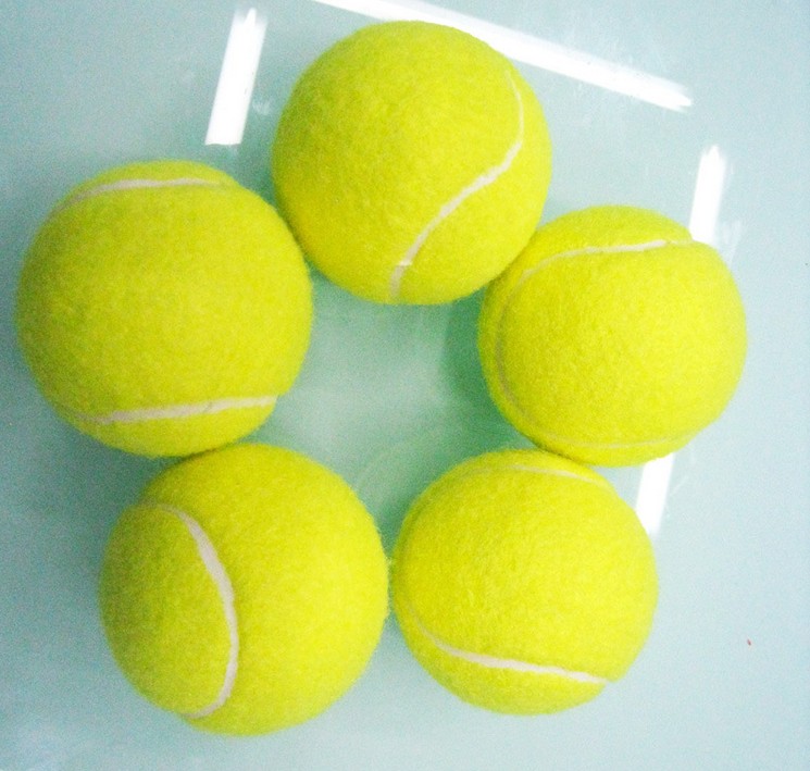 厂家直销无标定制高弹性1.2-1.3米耐打训练网球可定制LOGO