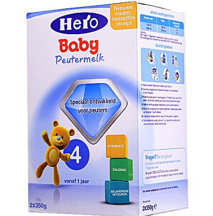 最新版荷兰原装hero baby四段婴幼儿奶粉 4段 12月以上