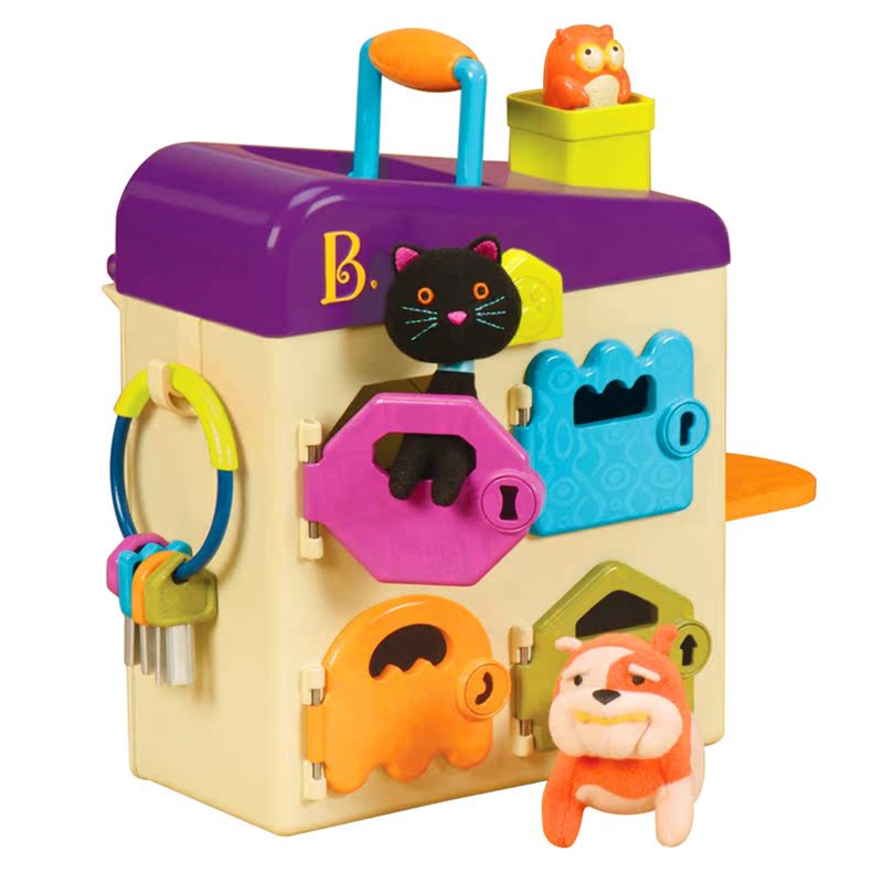 美国B.Toys正品 毛小孩宠物诊所 儿童早教玩具 益智进口玩具包邮