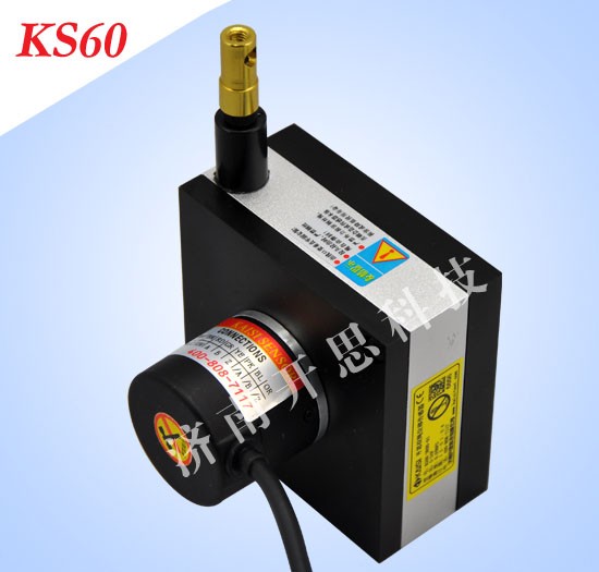 2米KS60，0-10V电压信号拉线位移传感器