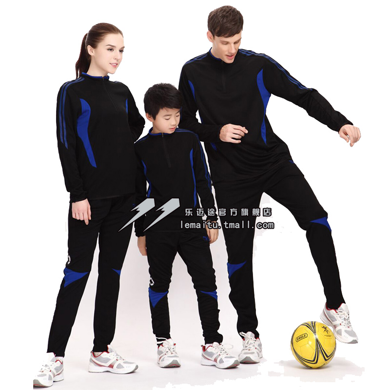 秋冬季足球服长袖套装足球训练卫衣成人儿童球衣男上衣运动收腿裤