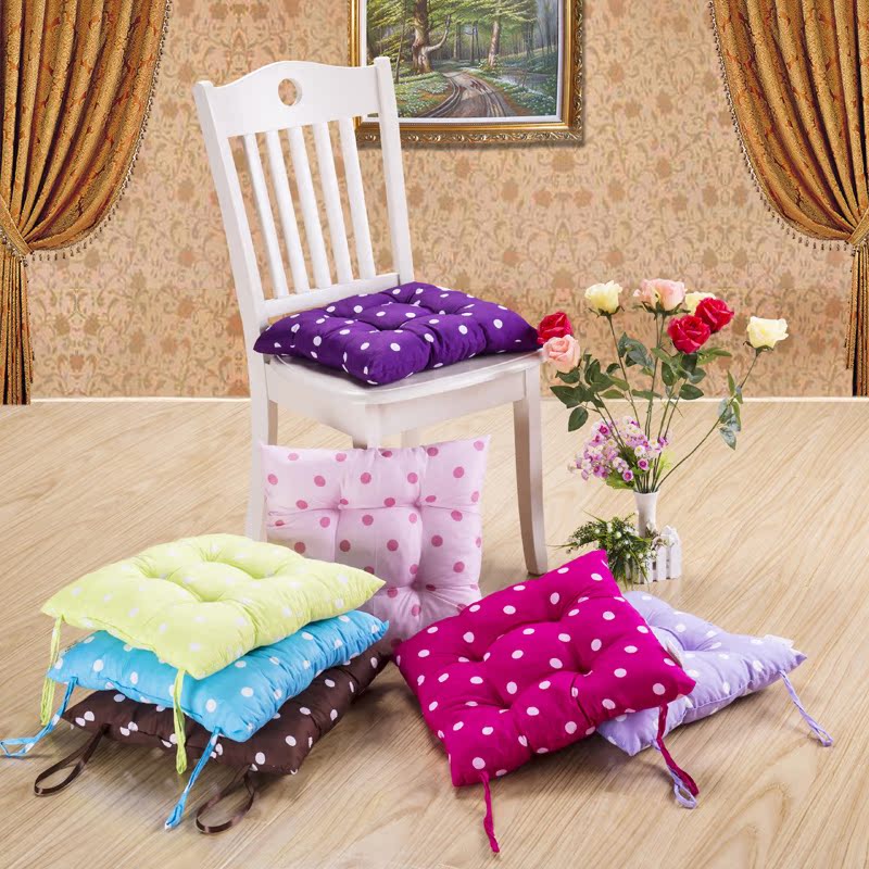 餐厅家用客厅磨毛餐椅垫 优质珍珠棉 大气纯色坐垫