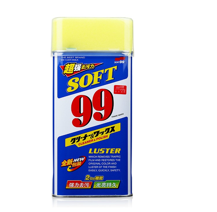 SOFT99光辉水蜡 液体蜡 去划痕蜡 99水蜡 汽车蜡 去污抛光车蜡