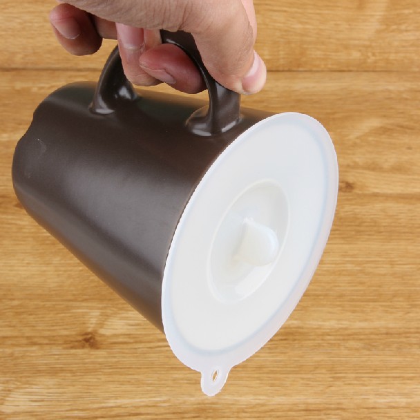 日本大号硅胶杯盖茶杯盖万能保温防尘盖水杯子盖微波炉碗盖