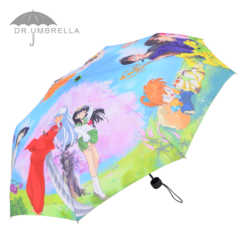 包邮动漫伞创意夏目友人雨伞晴雨伞折叠伞防晒防紫外线遮阳伞珍藏