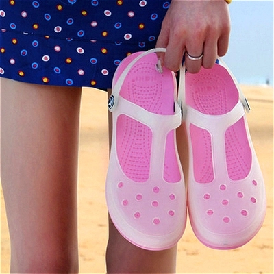 包邮2015新款夏季玛丽珍洞洞鞋 女鞋变色平底凉鞋花园果冻沙滩鞋