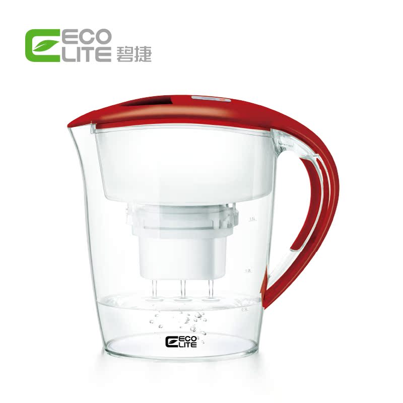 Ecolite碧捷冷水净水壶/BJP250R养生净水器家用高端便携净水杯