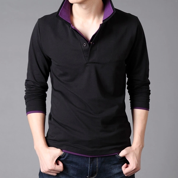 T恤男长袖韩版潮修身款春装新款时尚休闲2015青年上衣男装打底衫