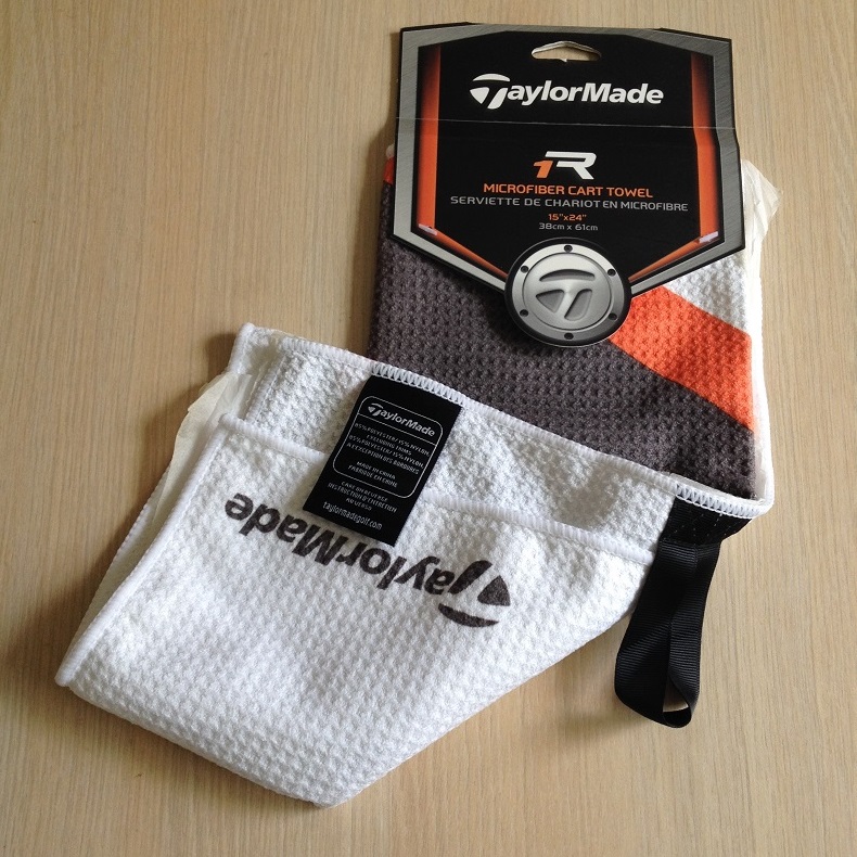 正品 Taylormade R1 RBZ高尔夫毛巾 纯棉挂巾 户外运动必备 处理