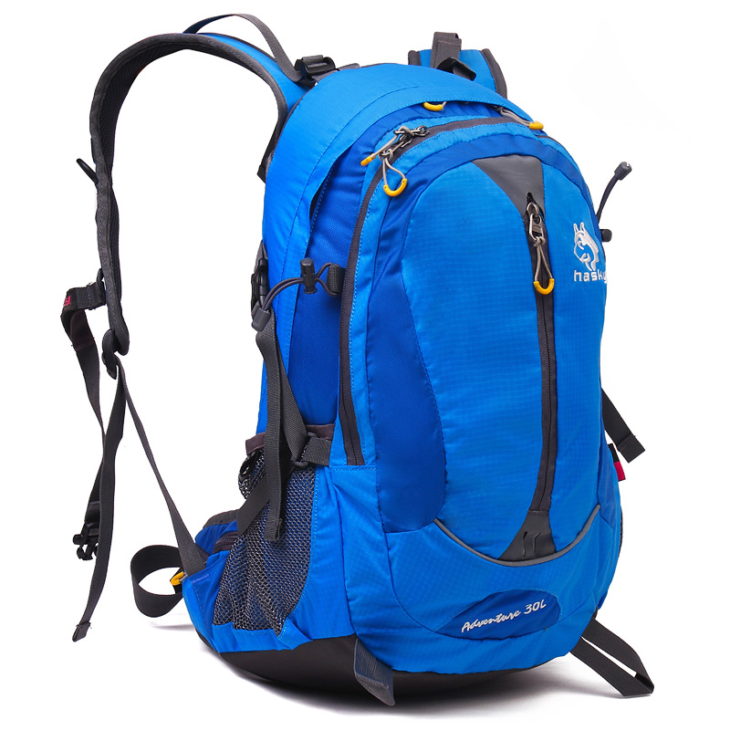 买一送三户外登山包双肩背包男女通用旅游旅行登山包防雨耐磨30L