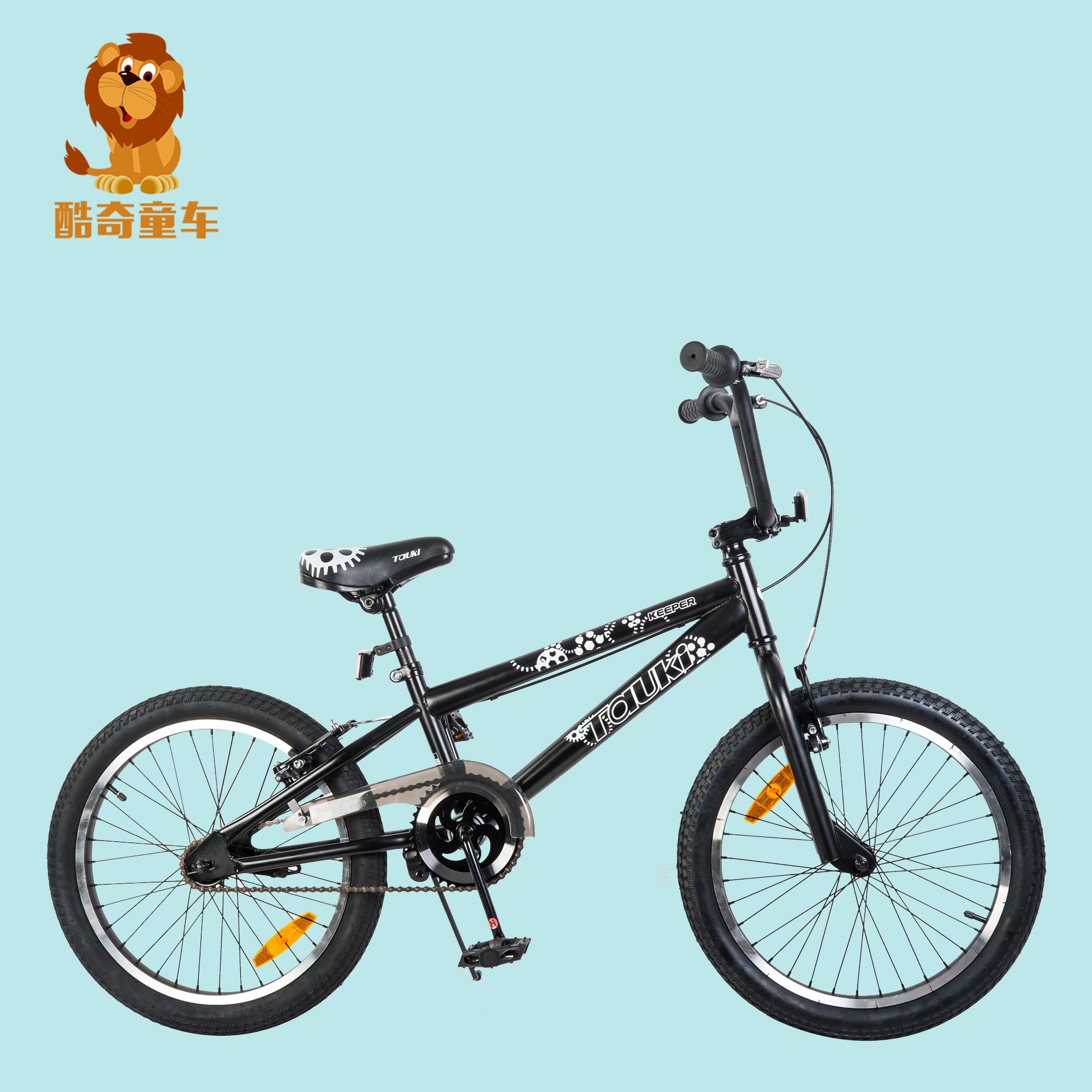 【酷奇童车】20寸自行车新款BMX表演运动山地健身儿童自行车礼品