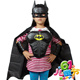 万圣节儿童服装演出服男 蝙蝠侠服装儿童cos披风面具盔甲套装道具