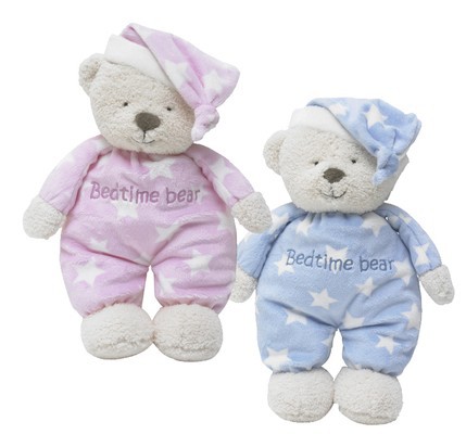 宝宝毛绒安抚玩偶婴幼儿睡眠安抚巾婴儿玩具0-1岁小熊公仔布娃娃