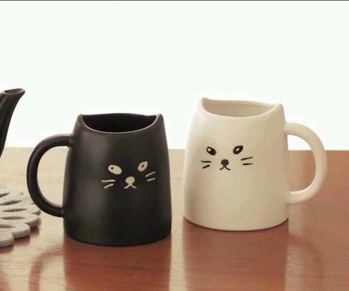 sun-art 黑白猫 杯