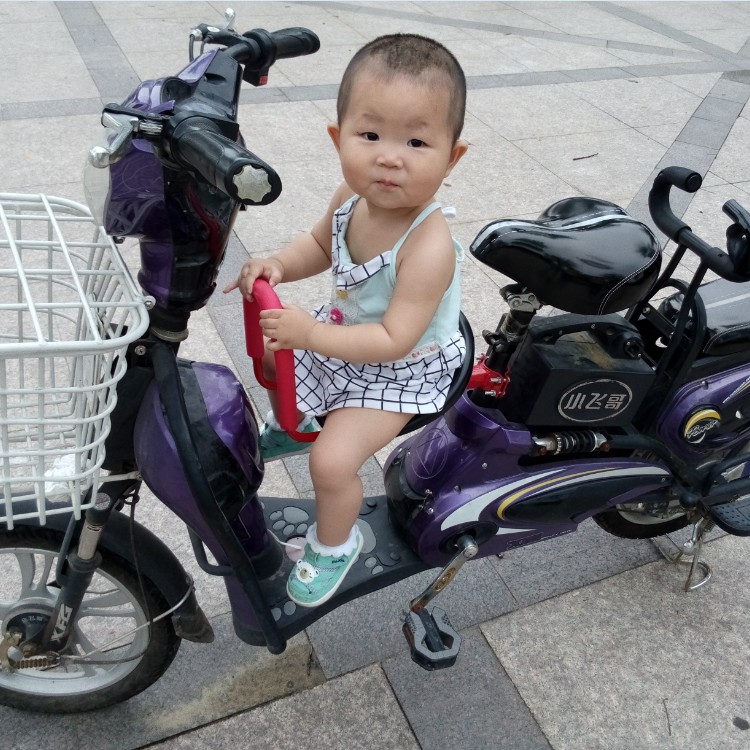 电动自行车宝宝座椅前置儿童车座山地车前座椅小孩电瓶自行车坐椅
