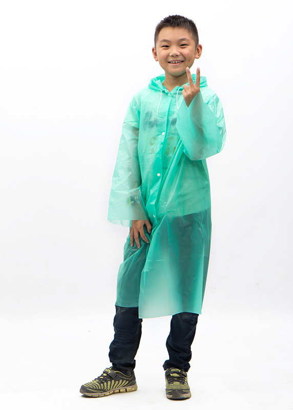 儿童便携雨衣 一次性雨衣  雨衣雨裤雨披 户外 旅游必备 国外订单