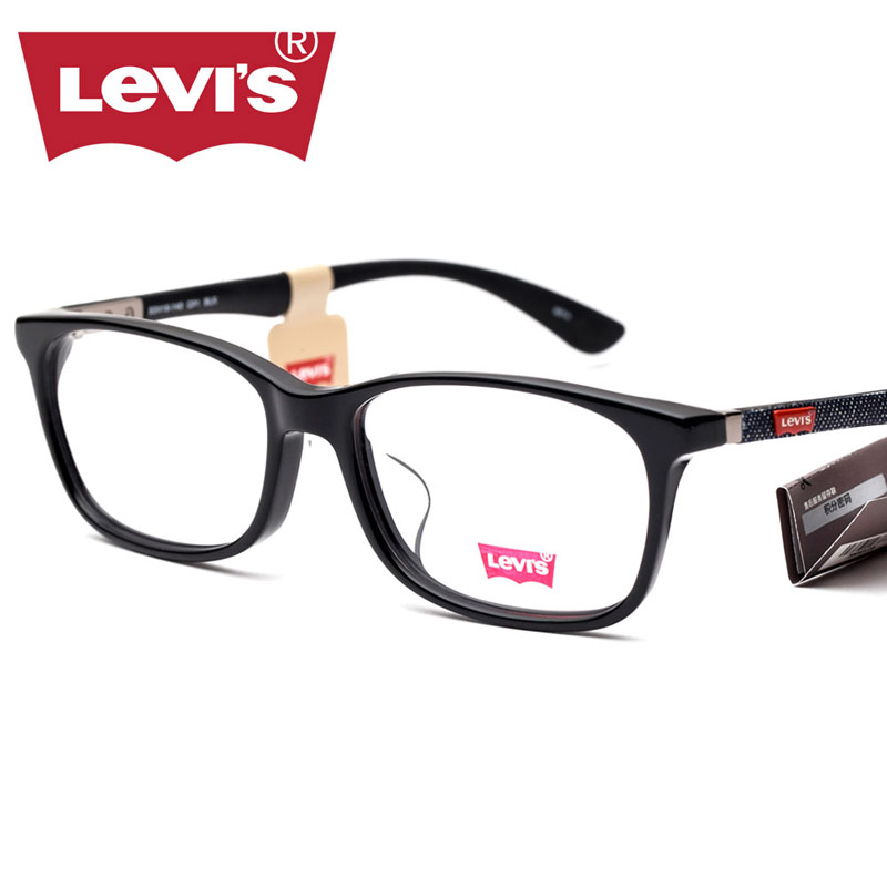 levi s李维斯眼镜 板材眼镜框 时尚男女款全框近视眼镜架 正品