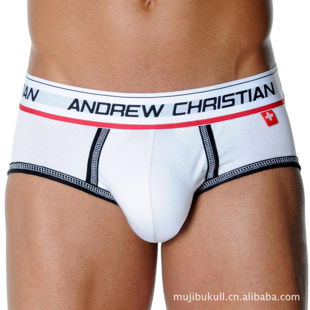 <<三 卓 月>>Andrew Christian男士内裤低腰 莫代尔 男士三角内裤