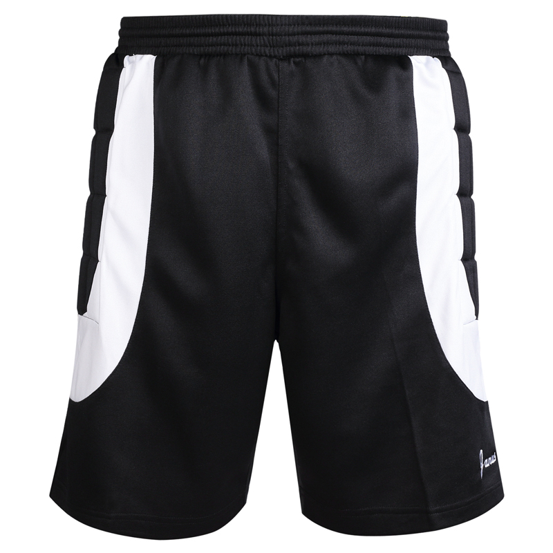 JANUS 透气耐磨海绵加厚专业足球运动守门员短裤训练裤服装 JA525