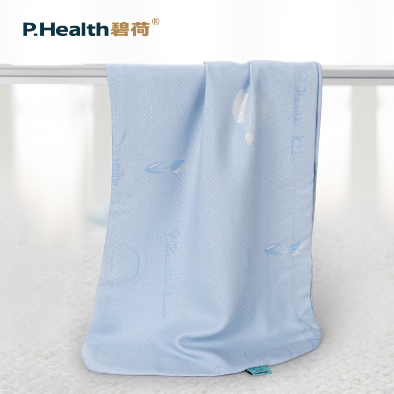 P.Health碧荷婴儿记忆枕枕套 宝宝夏季竹浆纤维枕套透气婴儿枕套