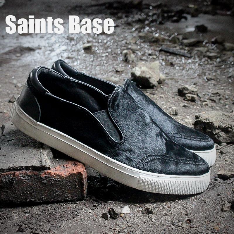 Saints Base2015新夏款马毛男士低帮休闲鞋乐福鞋英伦风懒人鞋