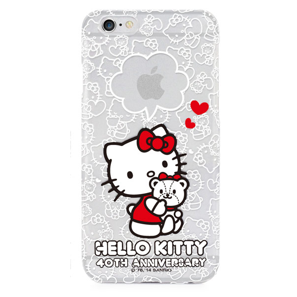 Hello Kitty凯蒂猫 iPhone 6 PLUS 4.7苹果手机壳硬壳 全包 正品