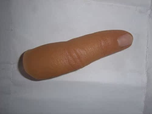 硅胶假肢手指、假指套义指仿真手指硅胶手指、美容手指