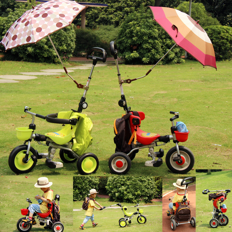 EDG儿童三轮车可折叠便携宝宝手推车小孩脚踏车婴儿多功能三轮车