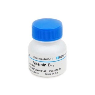 实验试剂 维生素B12[氰钴胺素] Vitamin B12 国产 1g