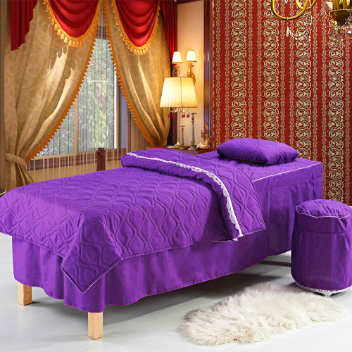 美容床床罩 四件套 美容床罩四件套 床单 按摩床罩特价定做